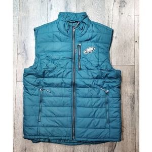 Philadelphia Eagles G-III NFL Double Track  Premium Vest Jacket